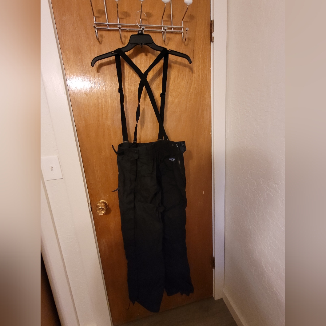 Women's Patagonia Insulated Skipants Woth Suspenders Size 10 Regular